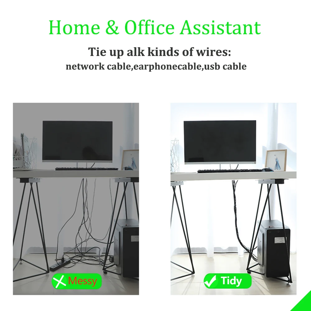 Cable Organizer Wire Winder Clip Earphone Holder Mouse Cord Protector Cable Clip Management For iPhone Samsung USB Cable