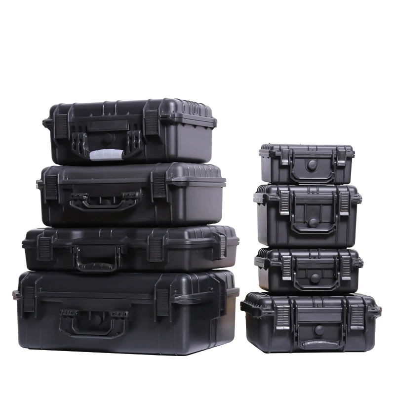 

Waterproof Tool Box Safety Equipment Instrument Case Portable Toolbox ABS Plastic Dry Box Impact resistant with Pre-cut Foam