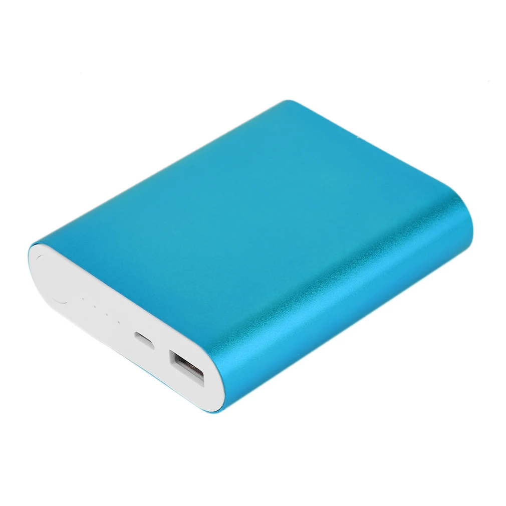 10400mAh DIY Power Bank 4*18650 opakowanie na baterie zestaw etui uniwersalna zewnętrzna bateria pomocnicza USB ładowarka Powerbank dla wszystkich telefonów komórkowych