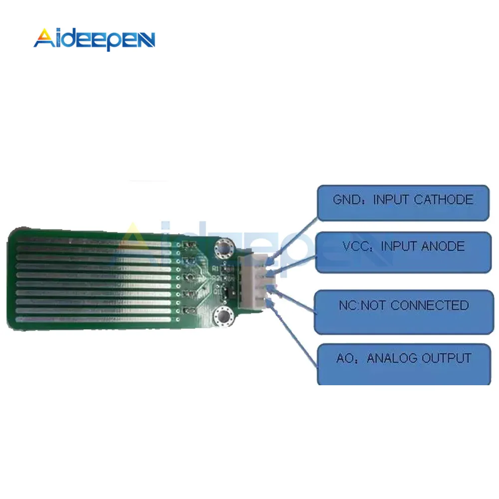 Dc 5V Water Niveau Detectie Module Water Stijgt Module Regendruppel Sensor Board Weer Regendruppel Module Voor Arduino