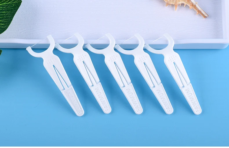 Super Deer 30Pcs Volle Zahnseide Reinigung Zurück Zähne Zahnmedizin Werkzeug Zahnseide Picks Zahnstocher Mundhygiene Pflege Werkzeuge – Detail 8