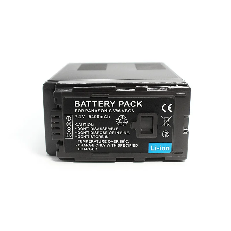 Tpcell / topsai factory wholesale vw-vbg6 battery ag-hmc15c camera battery full decoding with protection, sufficient capacity an