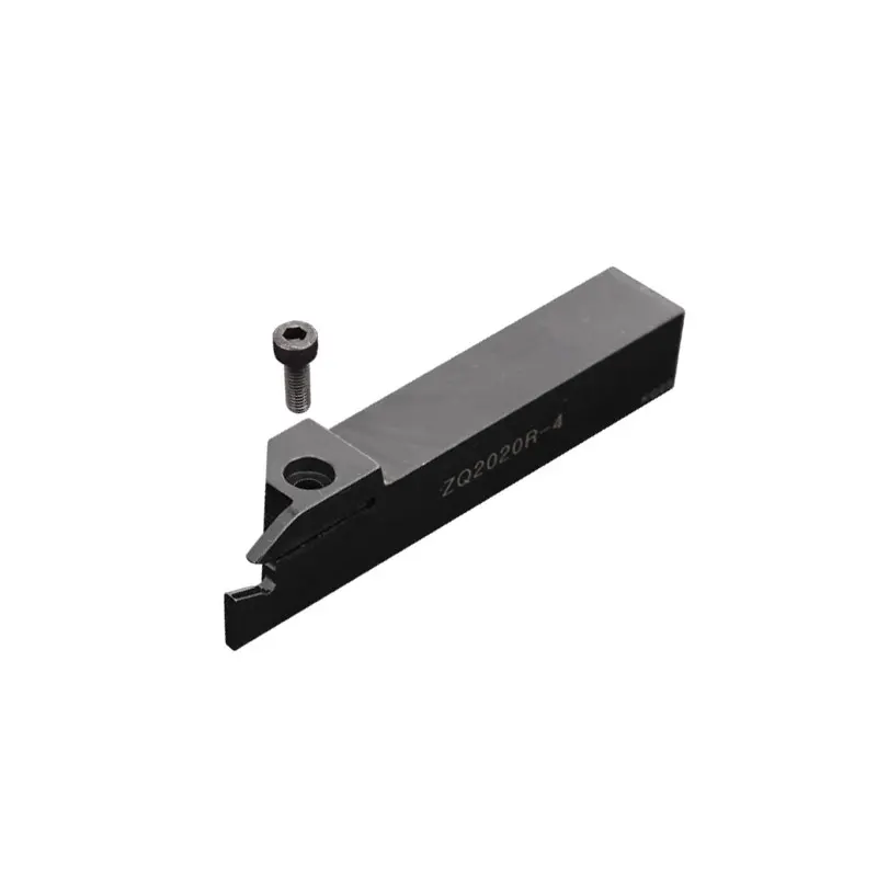 Imagem -03 - Grooving Torno Cnc Usinagem de Corte Toolholder Metal Grooving Lâminas Cortador de Separação Ferramenta Chata Zq1616r2 Zq2023r-2 Zq2525r-2
