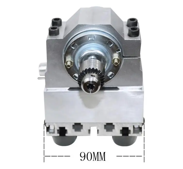 Permanent magnet 24V8000 rotating conical shaft DC high-speed float float electric drill bench drill (4MM hollow shaft)