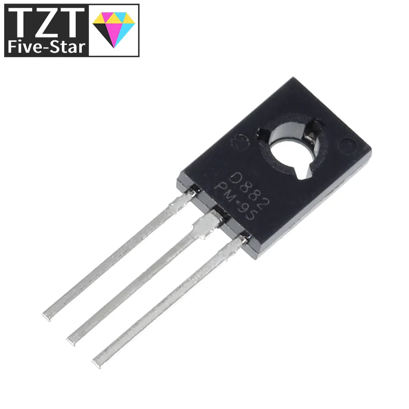 TZT 10/30PCS D882 2SD882 Spannungsregulierungsmodul 3A 40V – Detail 6
