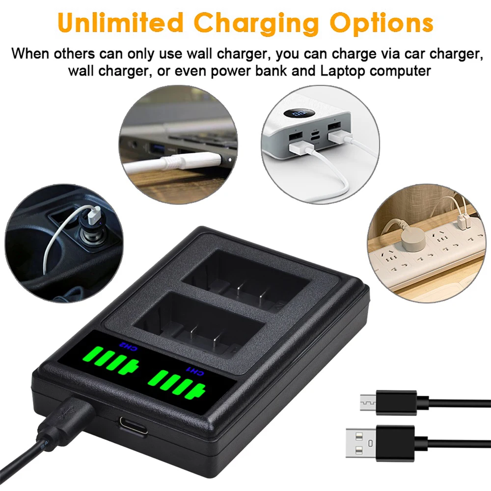 DMW-BMB9 البطارية لباناسونيك لوميكس DMC FZ40K FZ45K FZ47K FZ48K FZ60 FZ70 FZ80 FZ100K FZ150K DMW-BMB9E + شاحن يو اس بي