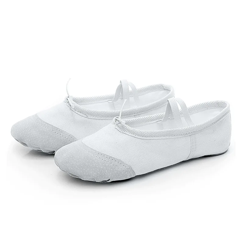 New Soft Yoga Slippers Gym Teacher Yoga Ballet Dance Shoes For Girls Women Ladies Gym Ballet Dancing Shoes Canvas Kids Children