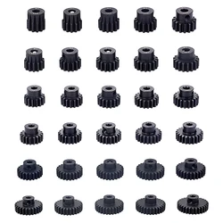 Metal Pinion Motor Gear M1 5mm 11T 12T 13T 15T 17T 19T 20T 21T 23T 25T 27T 29T 30T for 1/8 RC Car Monster Truck