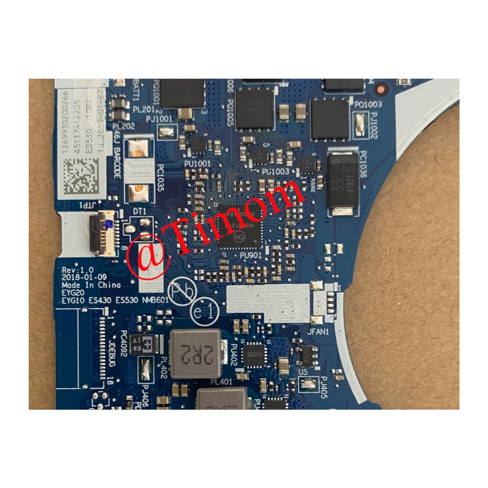 Imagem -03 - para Ideapad 530s15ikb 81ev Laptop Motherboard Integrado Nmb601 5b20r12686 5b20r12347 5b20r12518 5b20r12176 I78550u