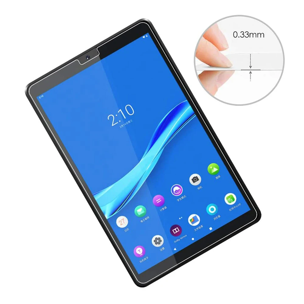 9H กระจกนิรภัยป้องกันหน้าจอสำหรับ Lenovo Tab M10 Plus FHD 10.3นิ้ว TB-X606F X606X ฟรี Clear แท็บเล็ตป้องกันฟิล์ม