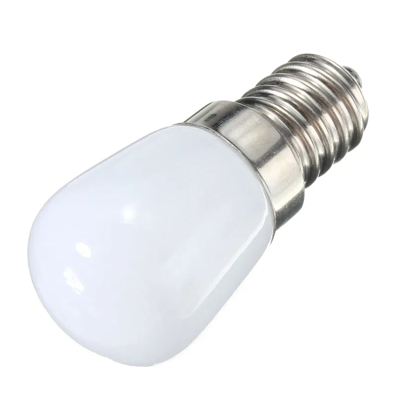1 stücke E14/E12 220V Energiesparende Kühlschrank Licht LED Lampe 2W Scheinwerfer-birnen Gefrierschrank Warm Weiß/weiß Licht Dropship
