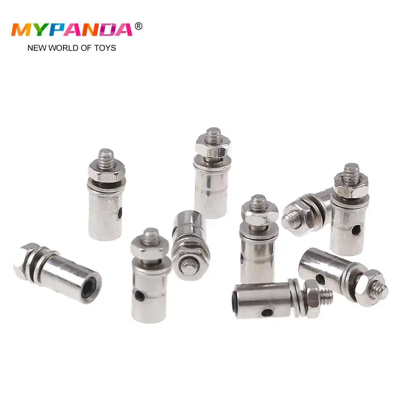 10Pcs 2.1mm/1.8mm/1.5mm/1.1mm RC Airplane Boat Pushrod Linkage Stopper Servo Connectors Adjustable Diameter Helicopter Rc Boat