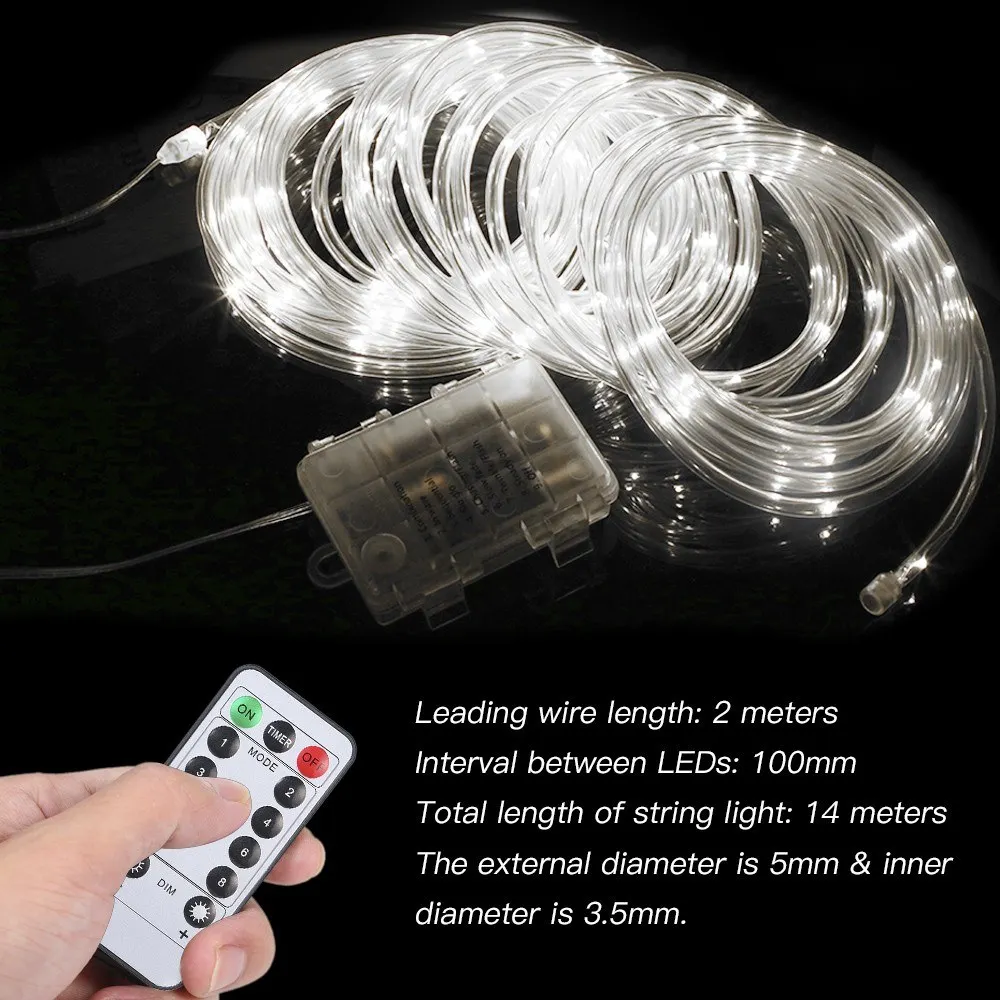 12M/39.4Ft 7.2W 120 LEDs Rope Light Drop shipping