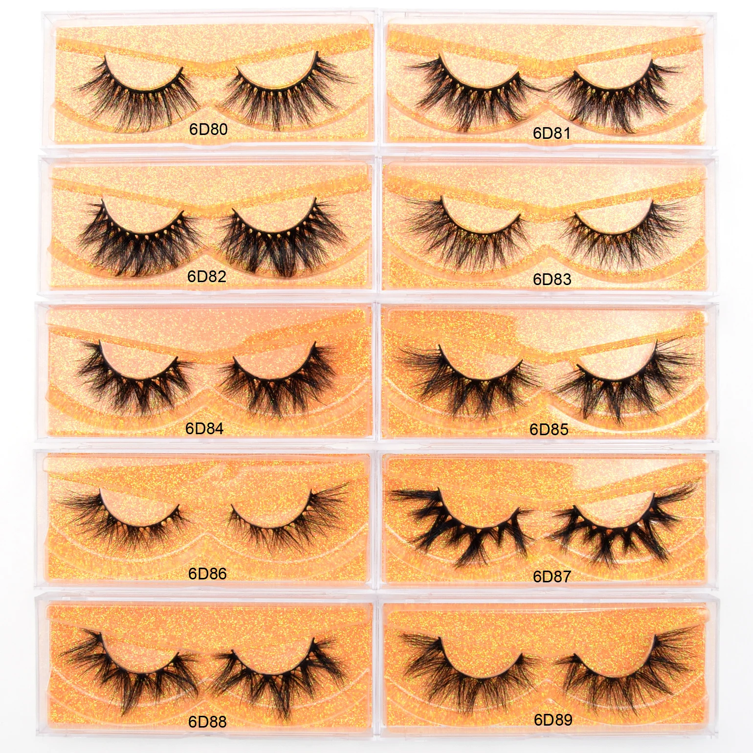 Visofree 5D mink eyelashes Thick Long cruelty free mink lashes natural dramatic volume eyelashes extension 3d false eyelash