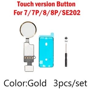 زر الصفحة الرئيسية العالمي المرن لجهاز iPhone ، إصدار اللمس ، حل وظيفة الظهر الخلفي ، iPhone 7 ، 8 Plus ، SE ، YF أعلى 8 زر طاقة للمبيعات On7 - No1