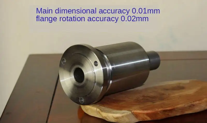 80/100/lathe Spindle, High-Speed Spindle, Lathe Head Assembly, with Flange, Spindle and Flange Integrated