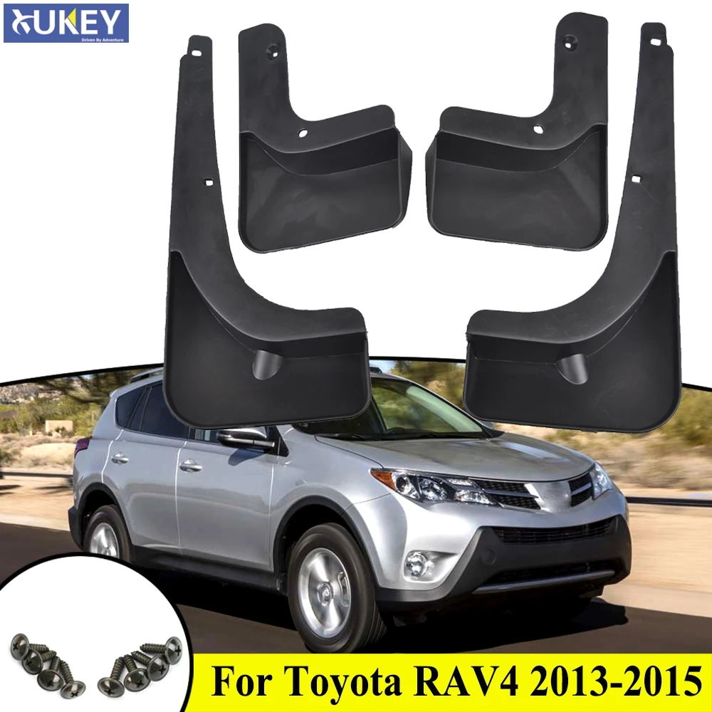 

Set Front Rear For Toyota RAV4 XA40 2013 2014 2015 Car Mud Flaps Mudflaps Splash Guards Mudguards Fender Accessories