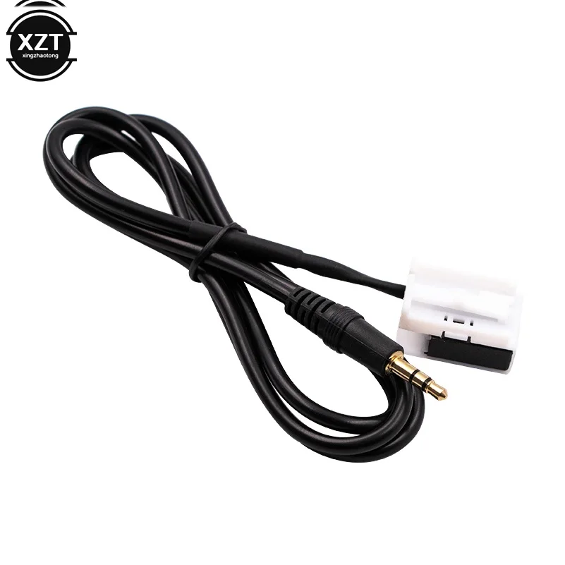 Input Adapter 3.5mm Car Audio Music AUX Cable for Audi VW RCD510 RCD310 RCD300 for Skoda Cars for Iphone Portable