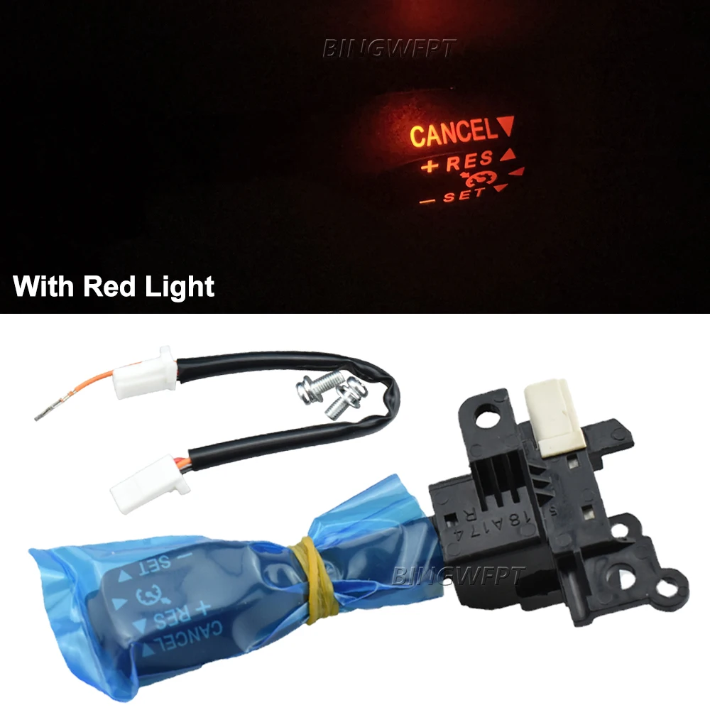 Cruise Control Switch With Backlight 84632-05010 84632-34011 84632-34017 For Toyota Camry Corolla RAV4 Prado 4Runner Yaris