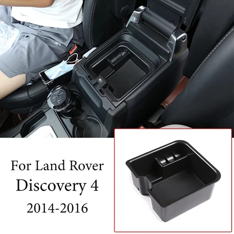 Ящик для хранения в подлокотнике, из АБС-пластика, для Land Rover Discovery 4 LR4, 2014, 2015, 2016