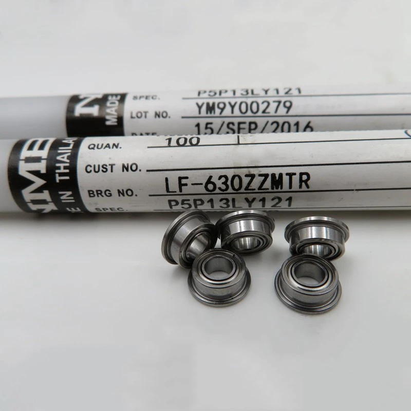 20 Stück Original NMB Flanschlager LF-630ZZ 3*6*2,5 mm MF63ZZ Miniatur-Flanschkugellager 630 MF63 3x6x2,5 mm – Detail 3