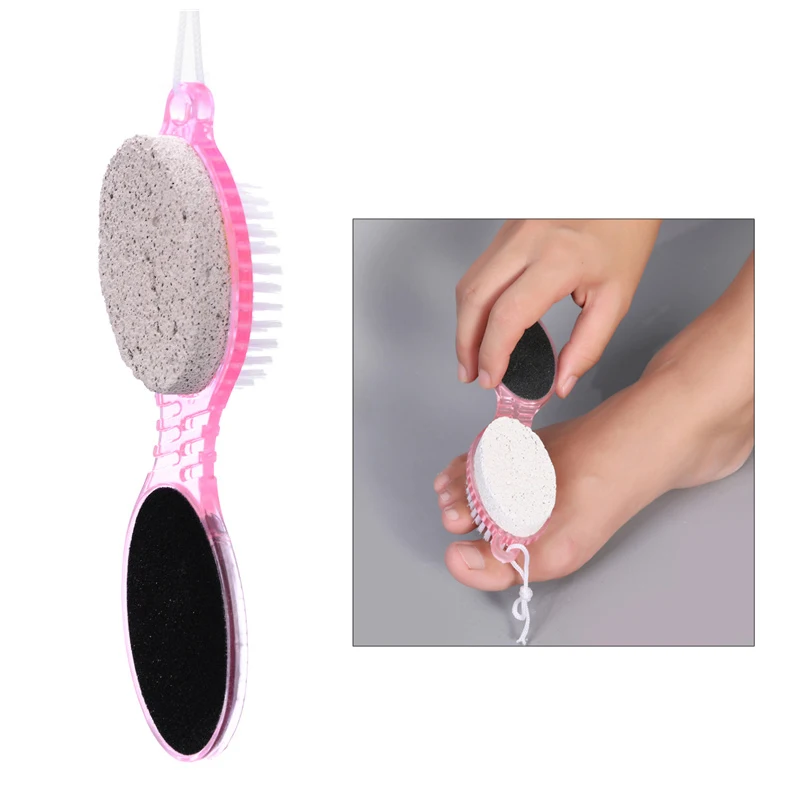 4 In 1  Pumice Stone Foot Care Tools Foot Grinding Machine To The Dead Skin Old Foot Wash Brush Foot Brush Foot Protection Tool