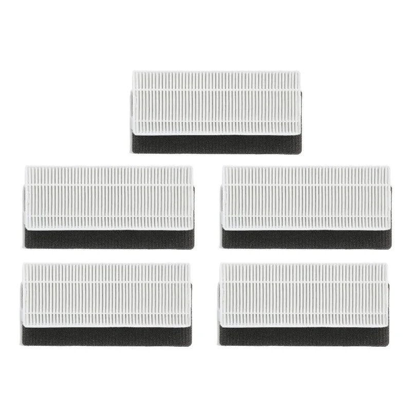 5x hepa filtro 5x esponja filtro para ecovacs deebot n3 max aspirador de pó robótico peças de reposição filtros acessórios