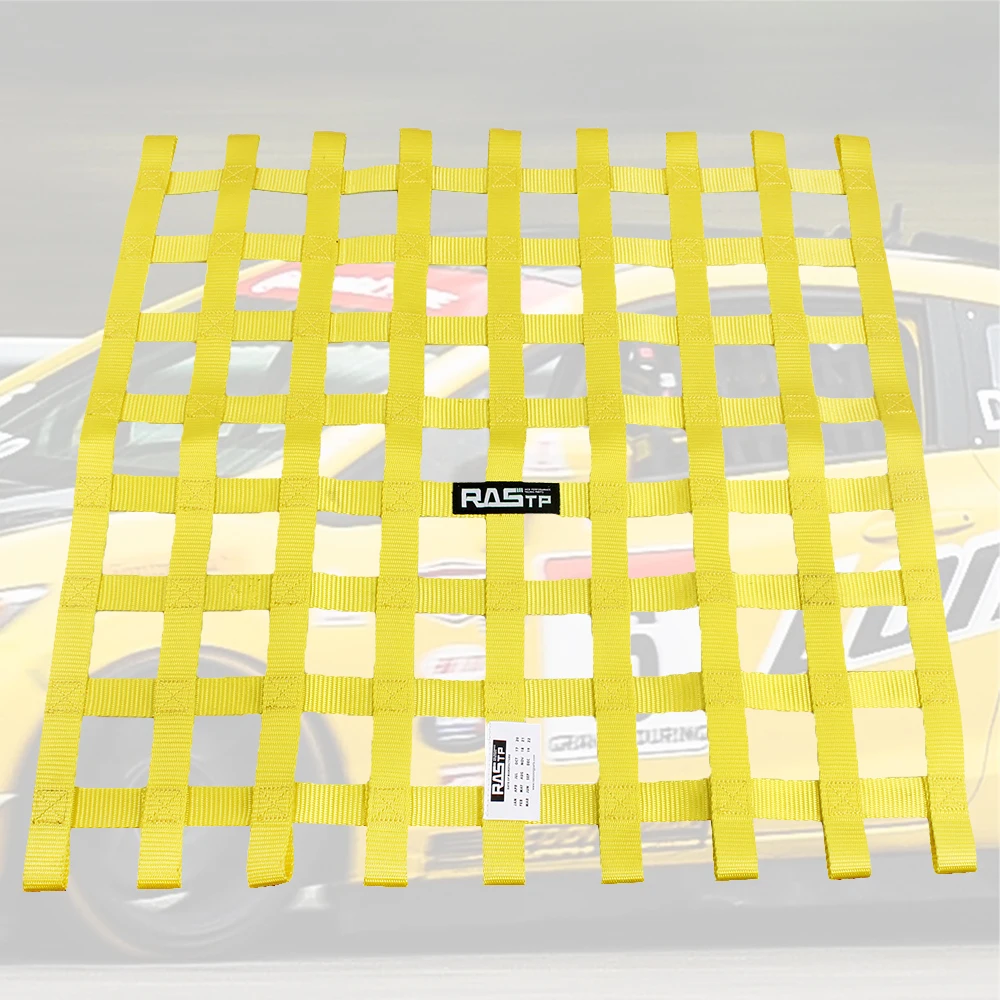 RASTP-Universal 23,6"x23,6" Nylon Rennwagen Fensternetz Auto Rallye Rennsicherheitsausrüstung RS-BAG053 – Detail 12