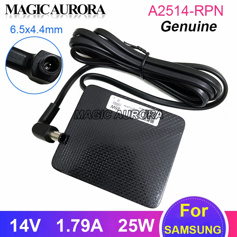 A2514_RPN AC/DC Adapter 14V 1.79A 25W Power Supply For SAMSUNG LS24F350HNXZA S24F350FHN C27F396FH Monitor Charger A2514_KSM/DPN