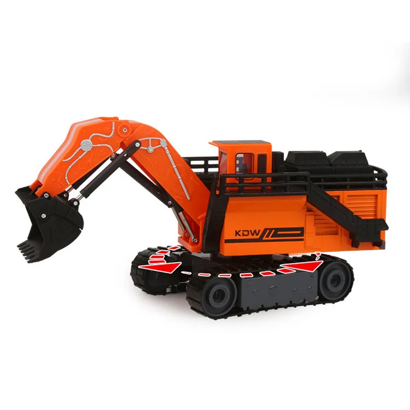 High quality alloy Large crawler excavator model,hot sale 1:87 front shovel excavato engineering vehicle,wholesale and retail