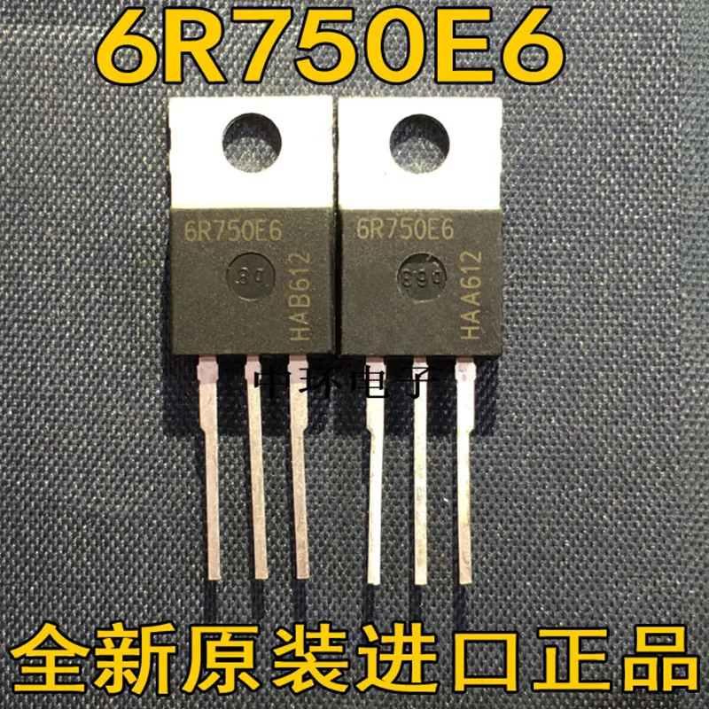 

10 шт. PA60R750E6 6R750E6 TO220 5.7A/650V