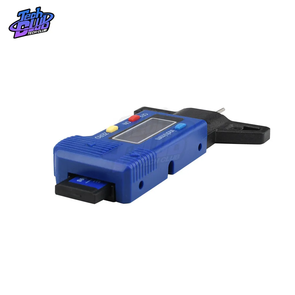 Dropship Digital Car Tyre Tire Tread Depth Gauge Meter Auto Tire Wear Detection Measuring Tool Caliper Thickness Gauge