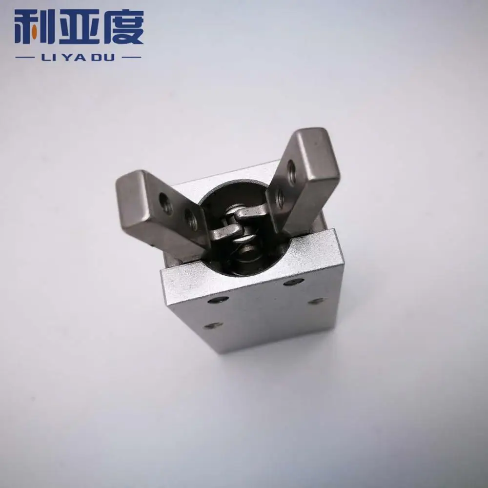 Imagem -04 - Smc-tamanhos de Abertura e Fechamento com Gás Pinça de Dedo Pneumática