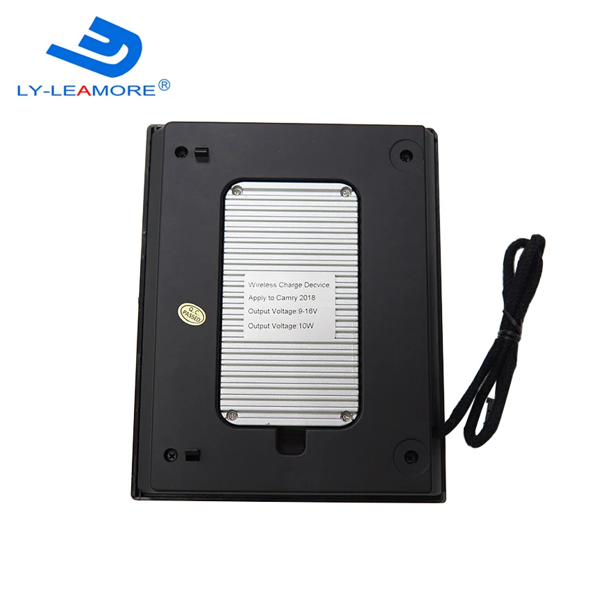 Leamore Free Shipping  Fast Charger QI Mobile Phone  Car Accessories  for Camry 2018-2020 Wireless Charger Decvice