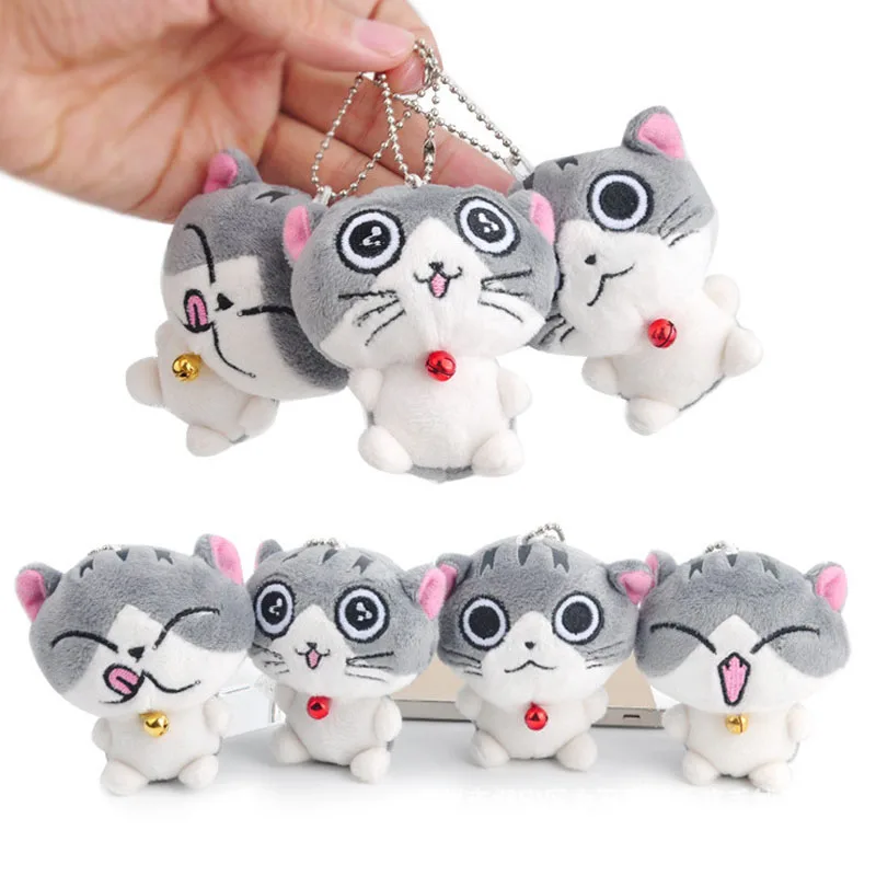 New Kawaii 7cm Kawaii Chi's Cat Plush Stuffed Toy Doll Kid's keychain pendant Gift Plush Toy Doll x