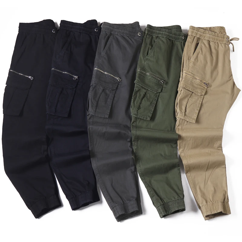 BAPAI Spring Winter Military Pants Men Khaki Cargo trousers Casual Cotton Tactical Pants Men Big Size Army Overol Hombre