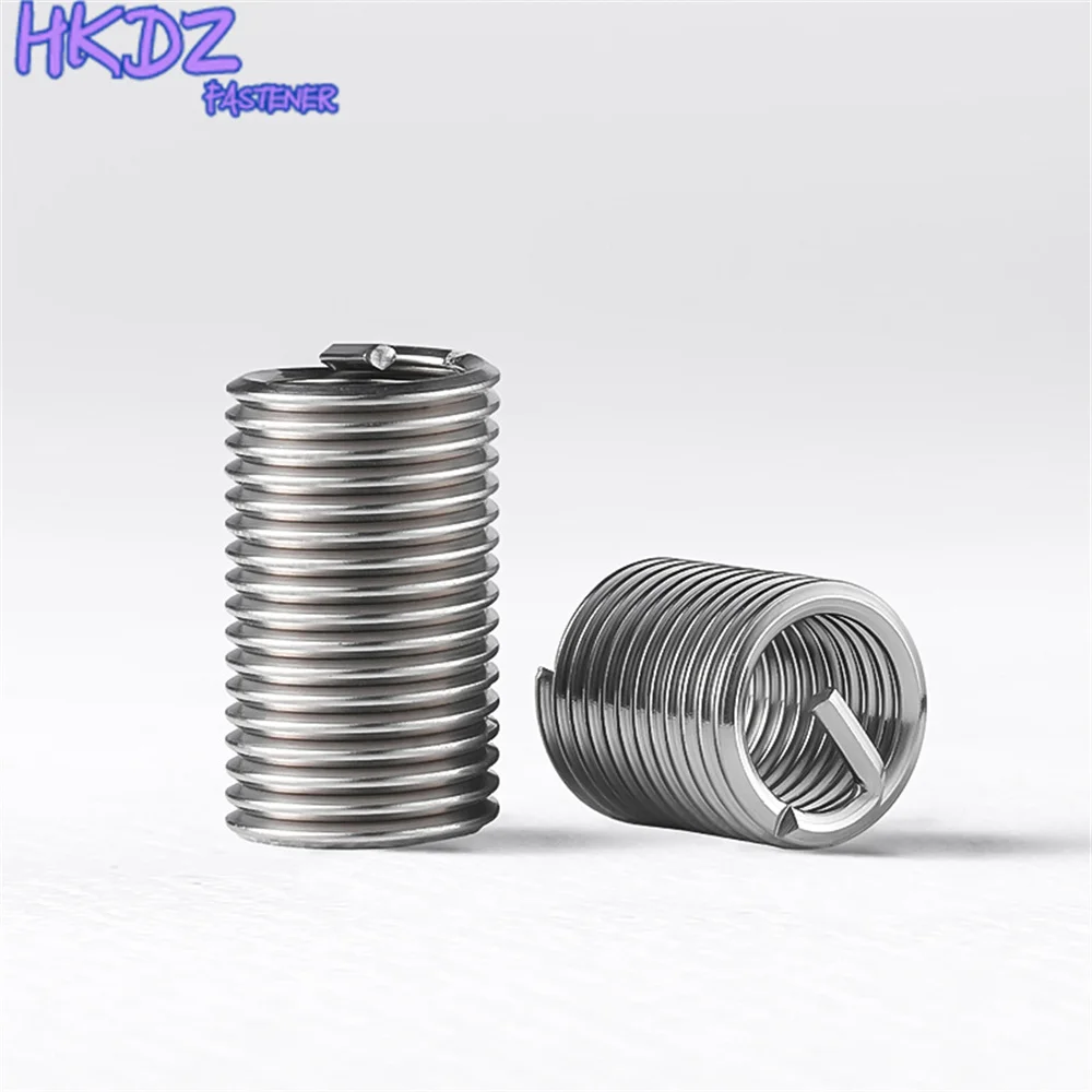 Fastening Thread Insert Set Stainless Steel Repair Tool Insert Spiral Wire Screw Sleeve Wear M2 M3 M4 M5 M6 M8 M10 M12 M14 M16