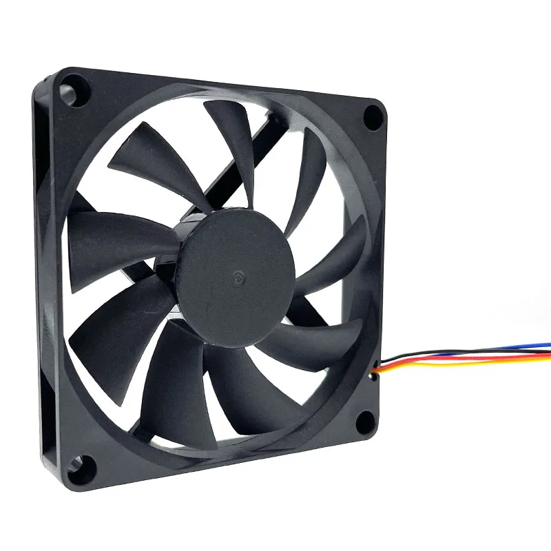 SXDOOL 9015 9cm 90mm Slim wentylator 90x90x15mm DC12V 0.30A łożysko kulkowe 4 drut PWM kontrola prędkości wentylator do obudowa komputera CPU — zdjęcie produktu 3