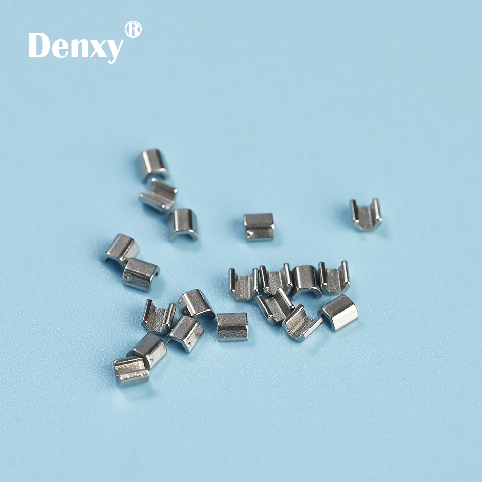 

Denxy 30pcs High Quality 022/018 Slot Orthodontic Stop Orthodontic Crimpable Stops Dental Bracket Orthodontics Brace