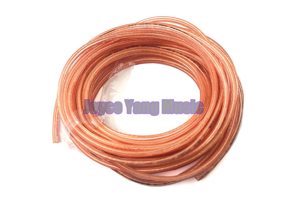 10m 2*50 Core CHOSEAL DIY Speaker Cable Hi-Fi Audio Cord Cable Oxygen Free Copper Speaker Wire for Amplifier Studio Stage