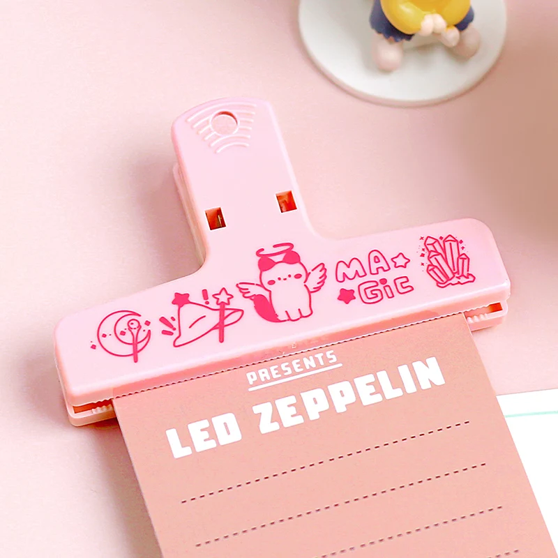 Leuke Bill Map Multifunctionele Magnetische Map Ins Plastic Map Map Koelkast Sticker Bestand Hand Rekening Map Clip