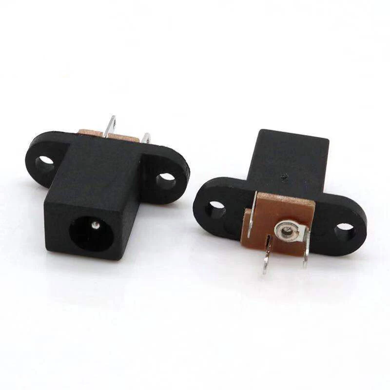 10 Chiếc DC-008 DC Ổ Cắm Cổng Kết Nối Nguồn Điện Cung Cấp Nữ Điện Kết Nối Jack 3pin