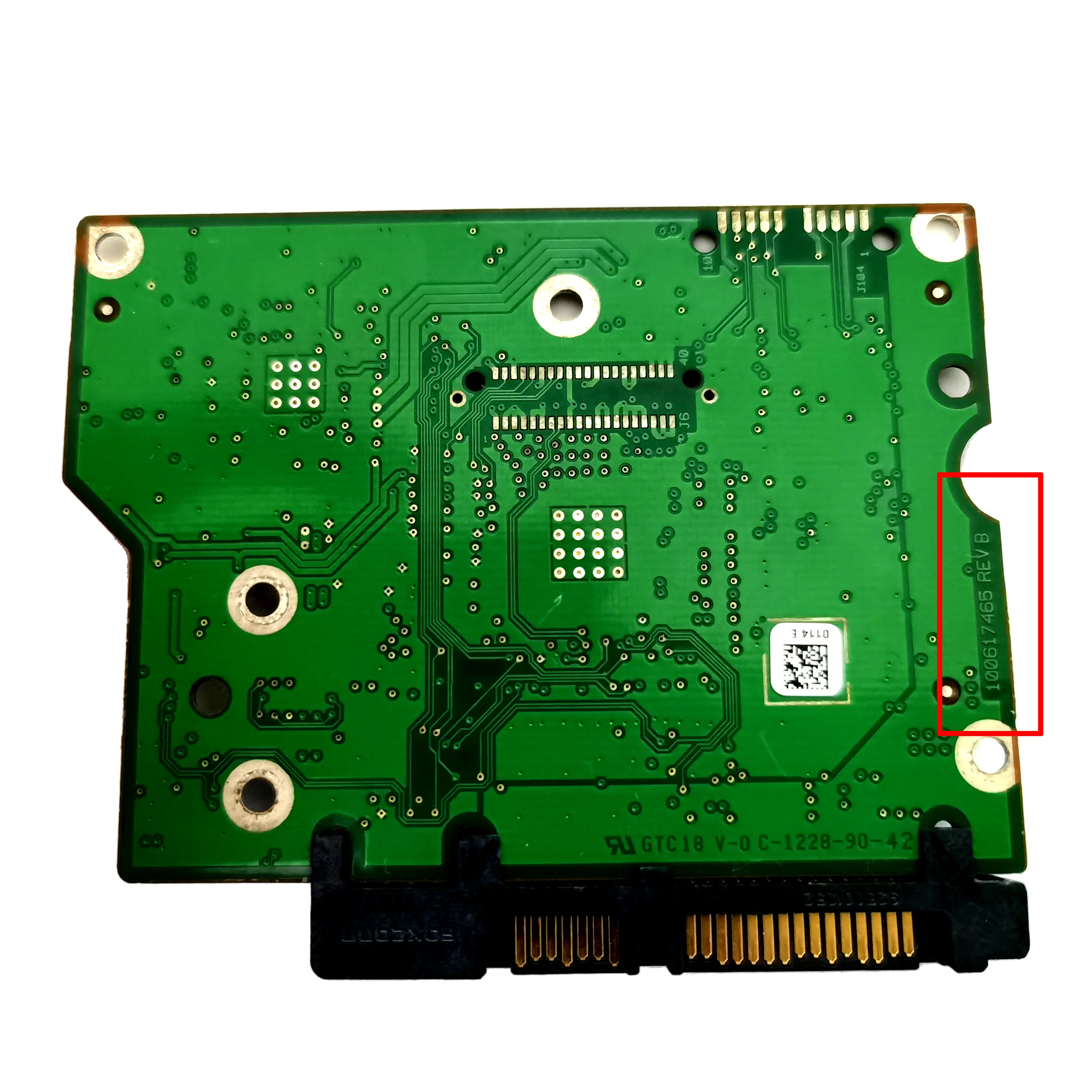 hard drive parts PCB logic board printed circuit board 100617465 for Seagate 3.5 SATA hdd data recovery hard drive repair