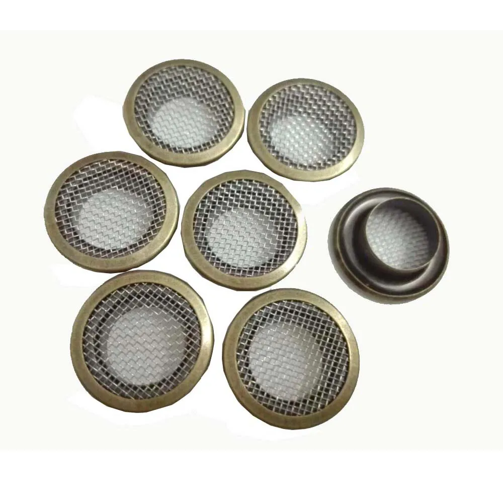 

200sets/lot 14mm metal brass mesh eyelets washer metal grommet Nickle/black nickle/ bronze color+Hand tool + power tool