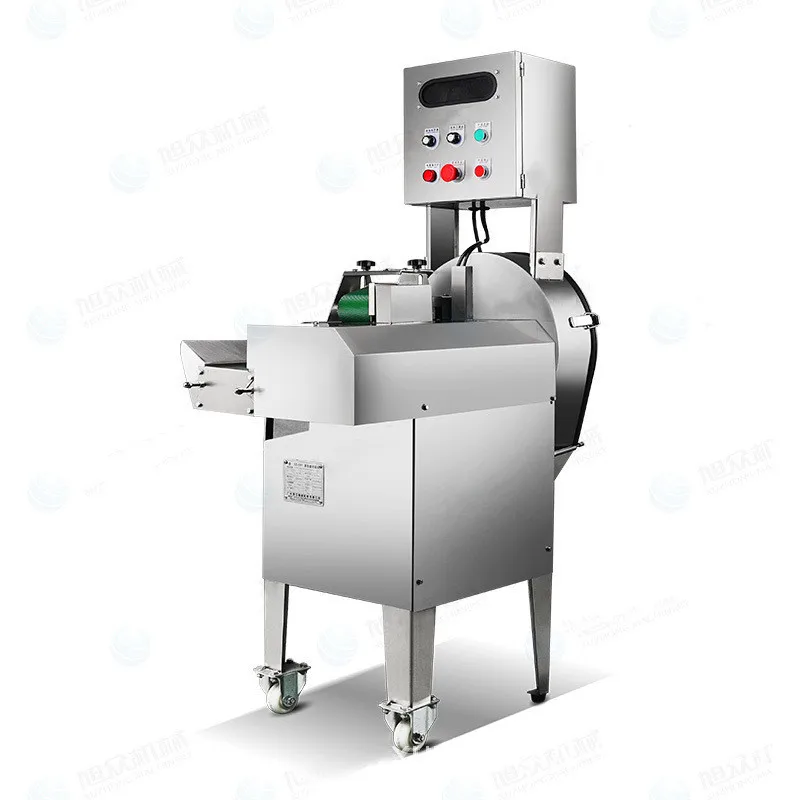 Automatic Multifunctional Vegetable Cutting Machine Stainless Steel Fruit Slicer Vegetable Processing Equipment