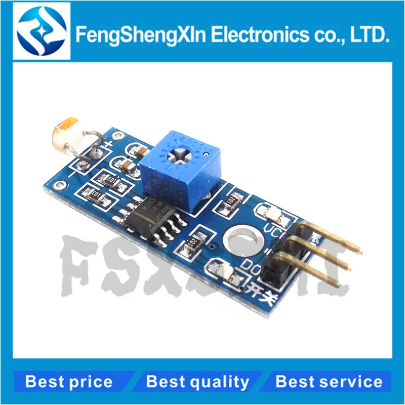 1pcs LM393 3pin 4pin 5516 Optical Sensitive Resistance Light Detection Photosensitive Sensor Module for arduino DIY Kit