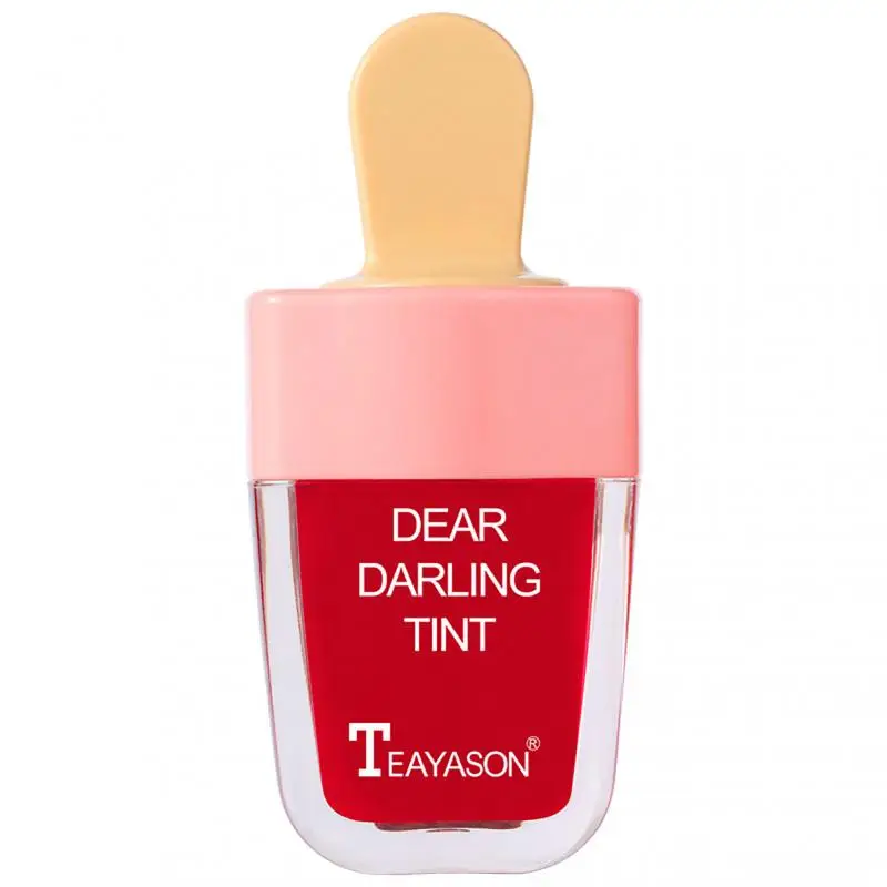 Ice Cream Lip Tint Makeup Long-Lasting Waterproof Red Liquid Matte Lipstick Pigment Lipgloss Korean Cosmetics T1235