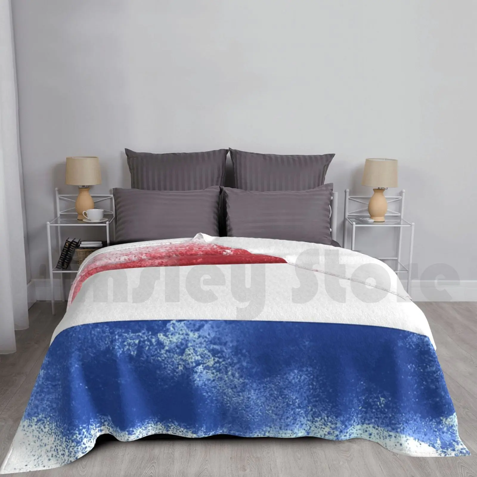 The Netherlands Flag Blanket Super Soft Warm Light Thin Flag Holland Dutch Anthem Netherlands Concept Nation Banner