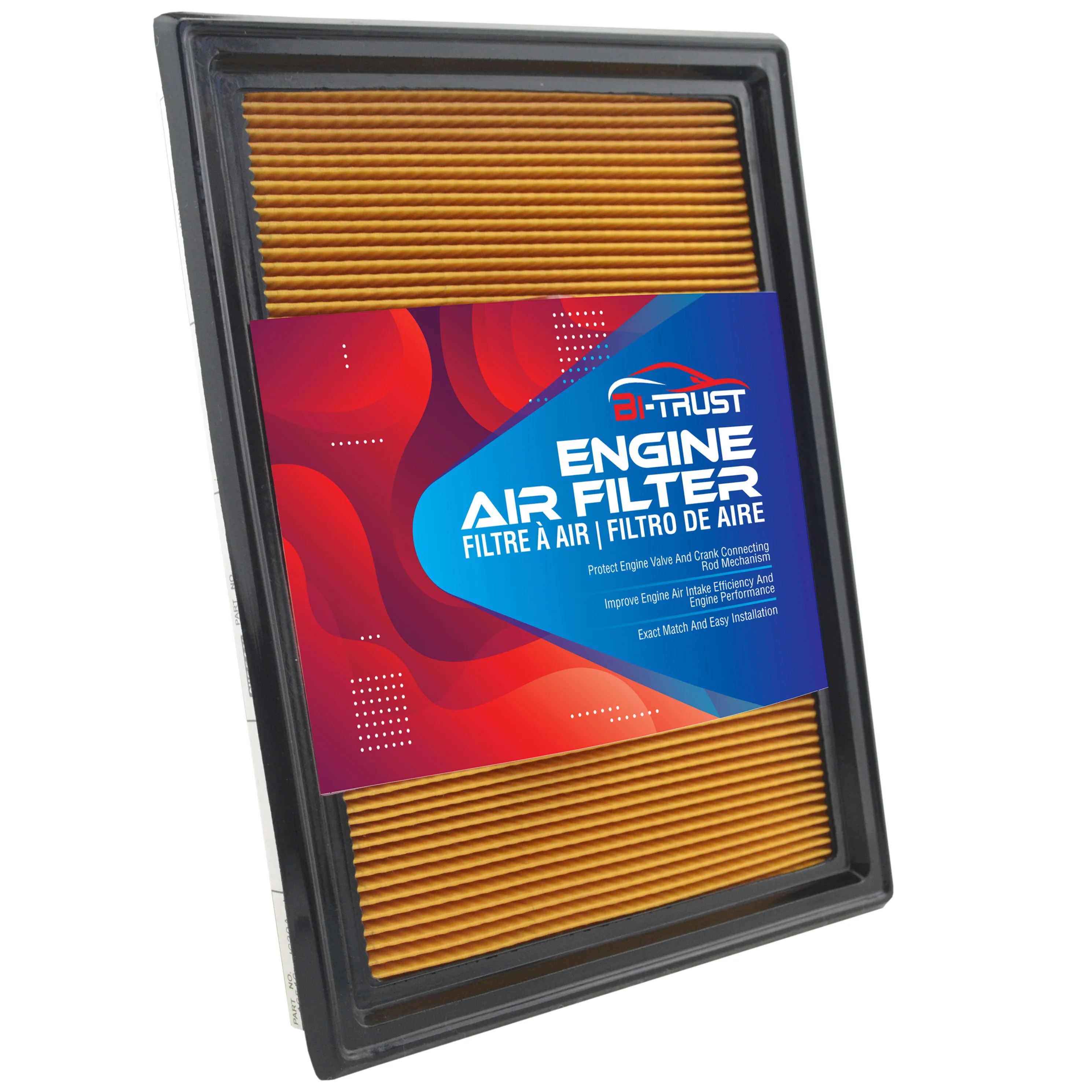 

Bi-Trust Engine Air Filter for Nissan Tiida Sentra Rogue Select Juke 300ZX Infiniti QX70 Q70L Q60 Q50 M56 FX50 FX37 FX35