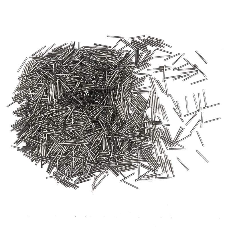 1KG Mini Pins Magnetic Rotary Tumbler Polisher Tools Stainless Steel Polishing Needles Jewelry Polishing Needles Media